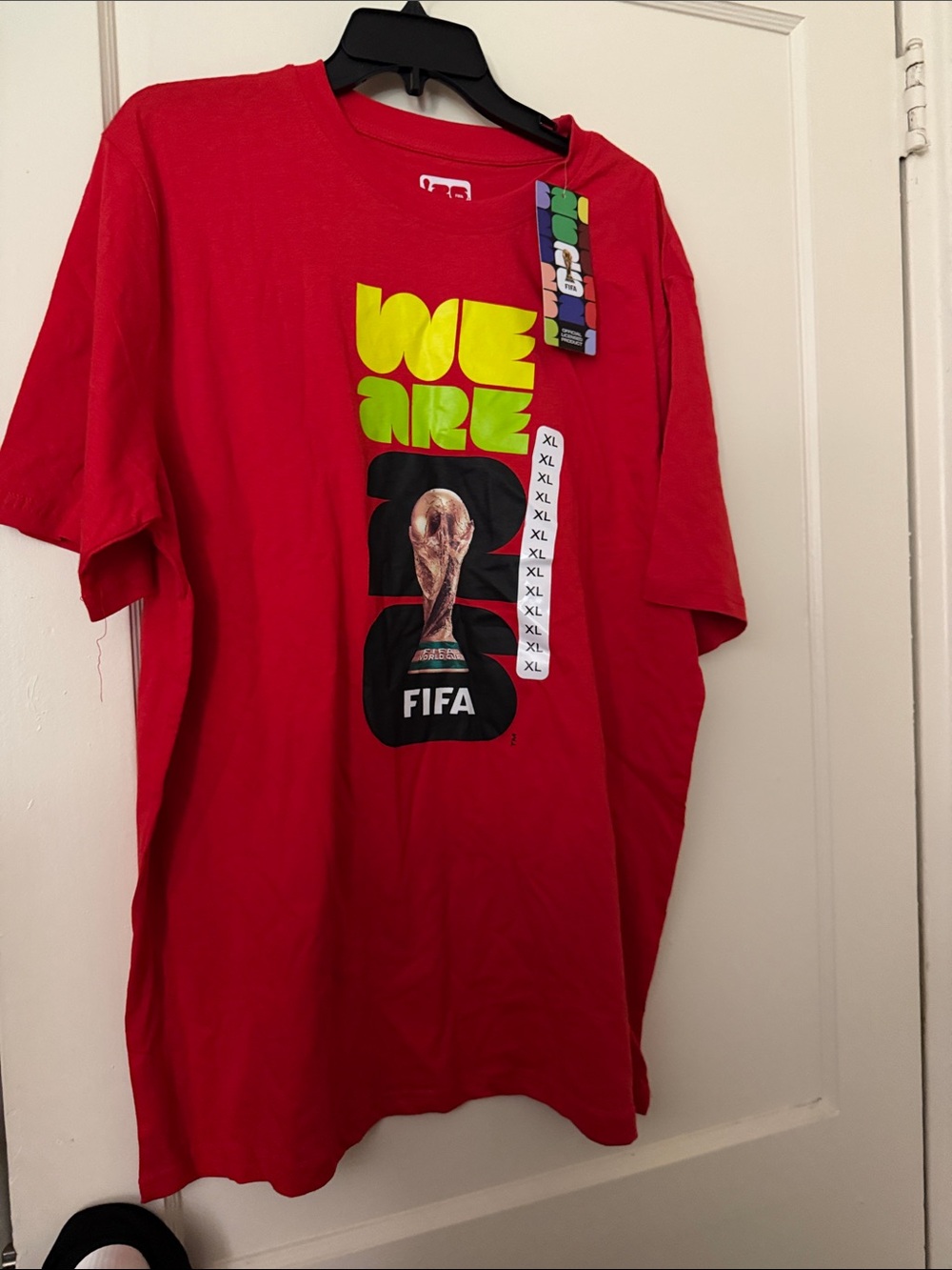 Red FIFA Graphic Short Sleeve Tee - Unbranded